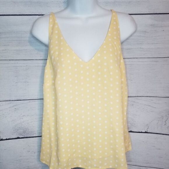Women's Polkadot Print Tank Top - Picture 1 of 4